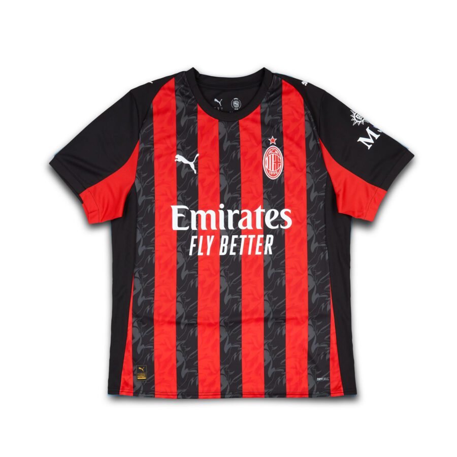 AC Milan 2025-26 Season Home Jersey
