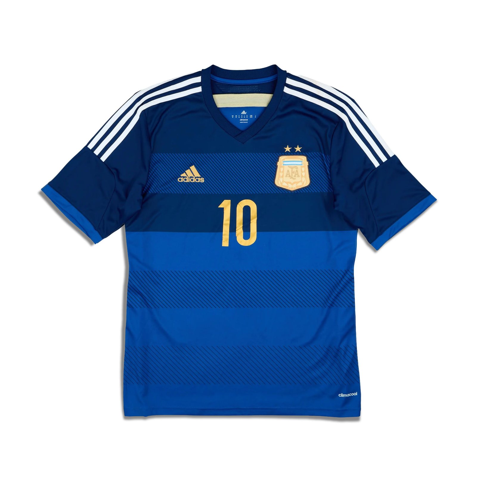 Argentina 2014 Retro Away Jersey - Messi No.10