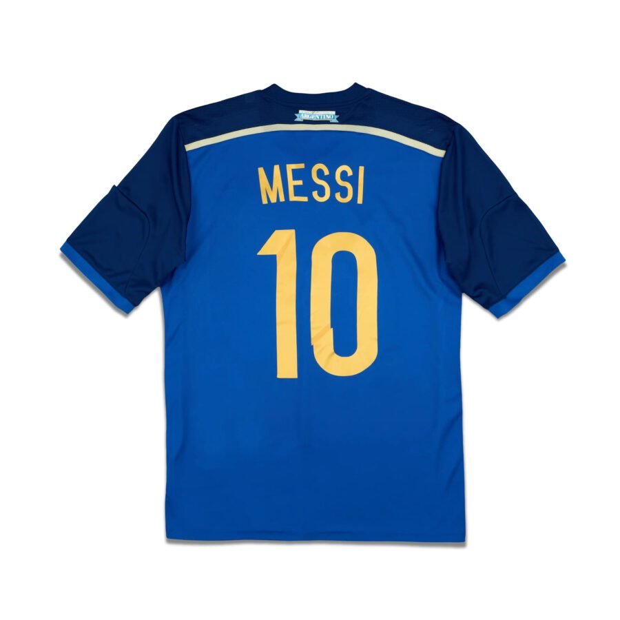 Argentina 2014 Retro Away Jersey - Messi No.10