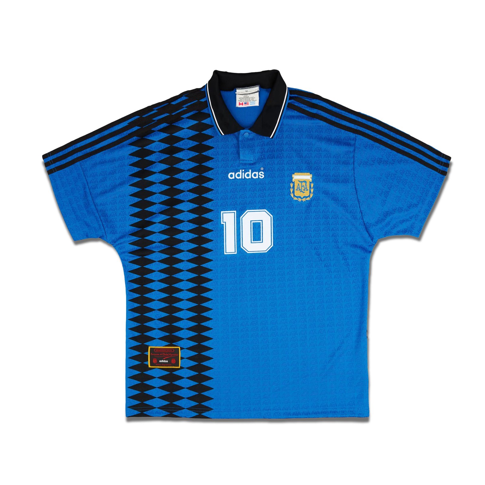 Argentina 1994 Retro Away Jersey - Maradona No.10