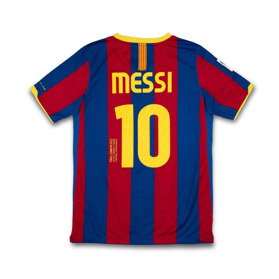 FC Barcelona 2010-11 Retro Home Jersey - Messi No.10