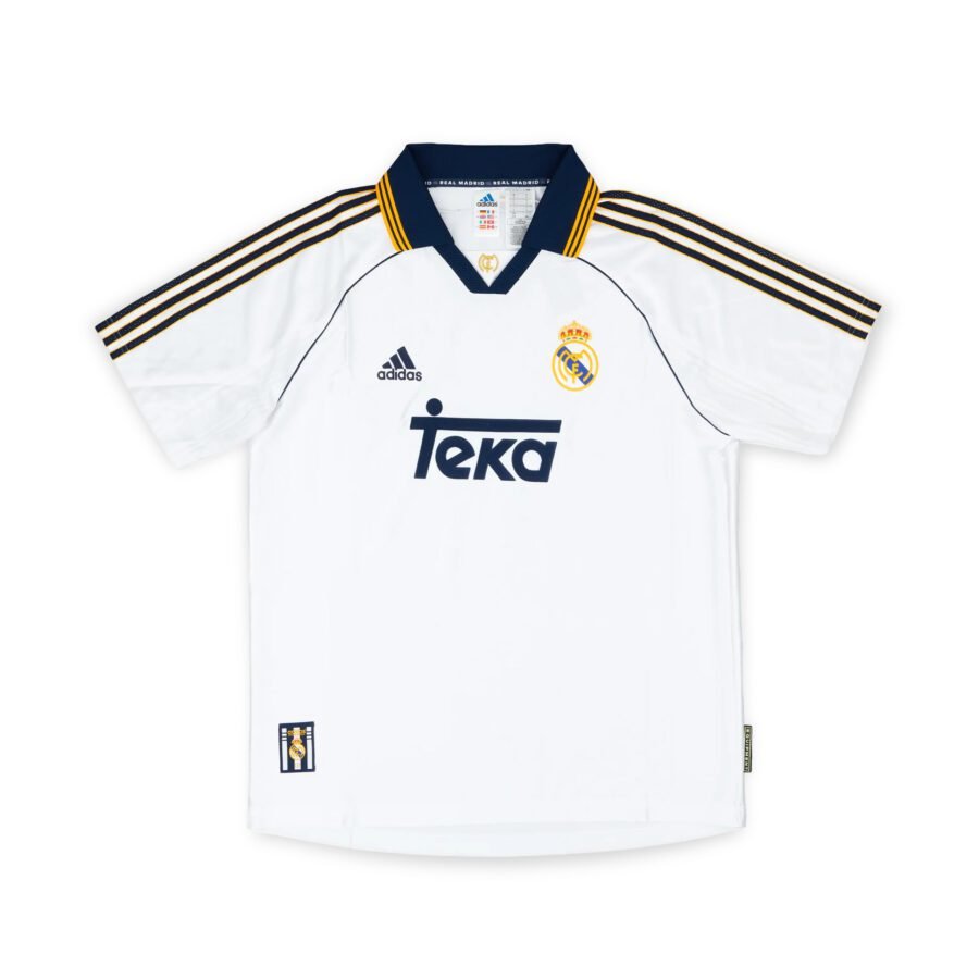 Real Madrid 1998-2000 Retro Home Jersey