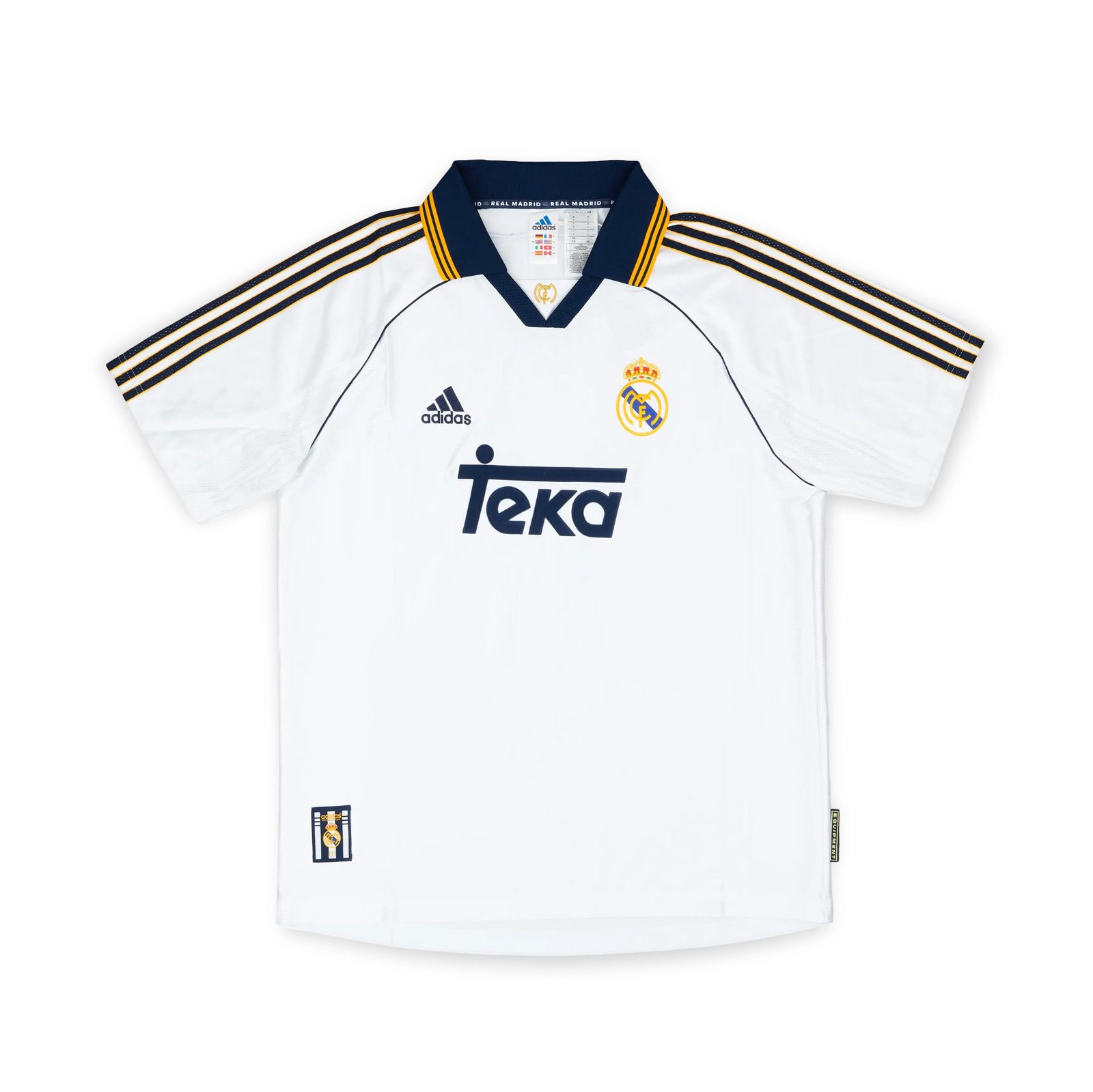 Real Madrid 1998-2000 Retro Home Jersey