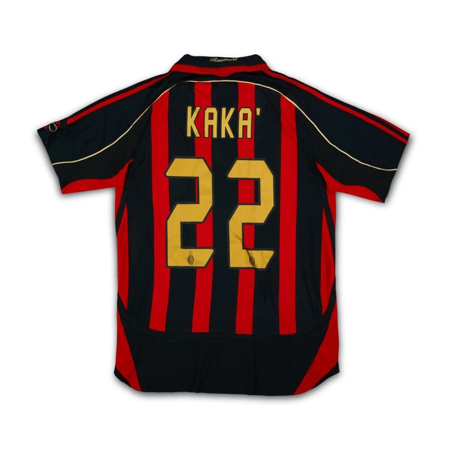 AC Milan 2006-07 Retro Home Jersey - Kaka No.22