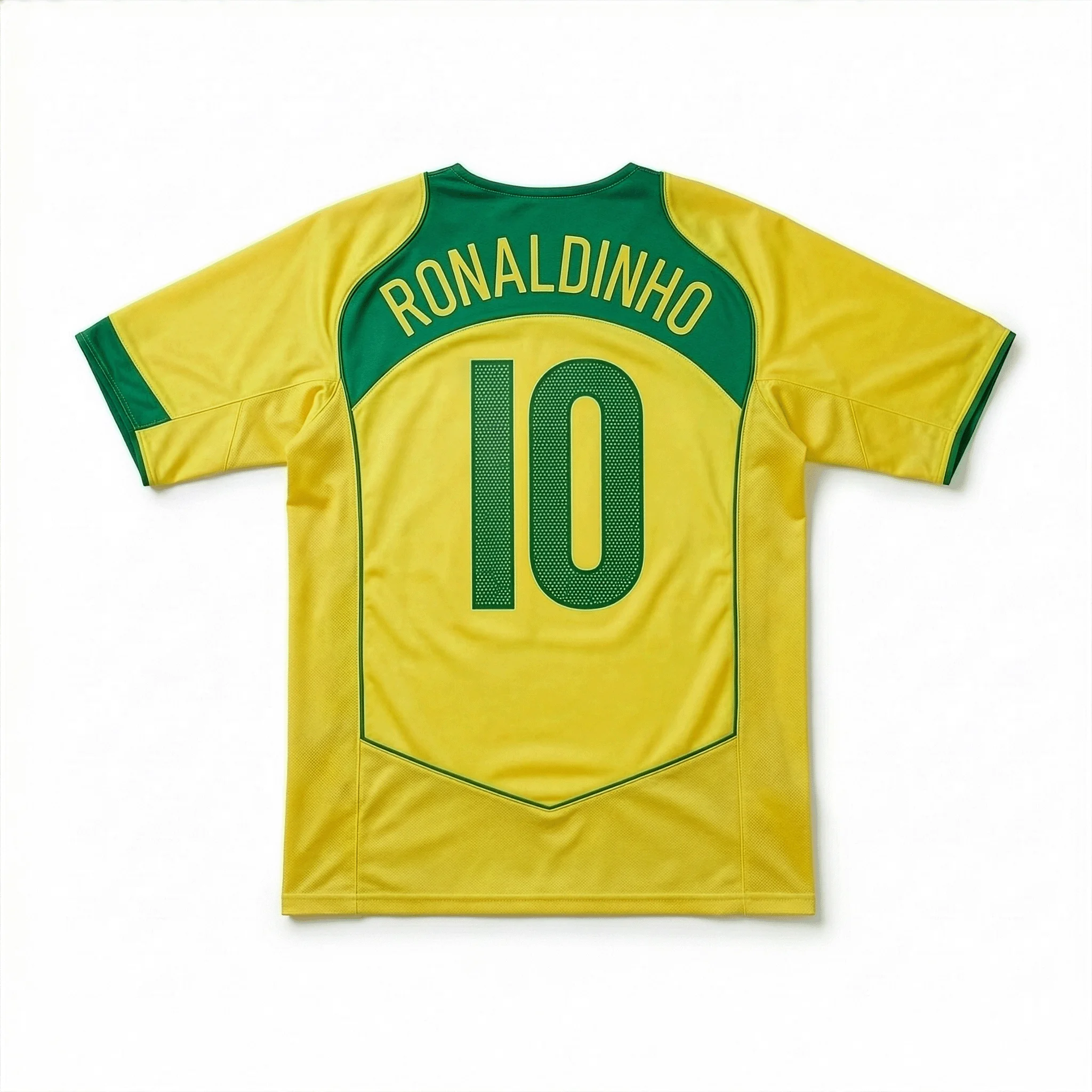 Brazil 2004 Total 90 Reissue Jersey - Ronaldinho No.10