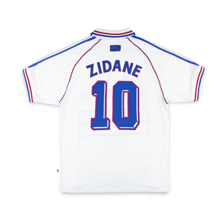 France 1998 World Cup Retro Away Jersey - Zidane No.10