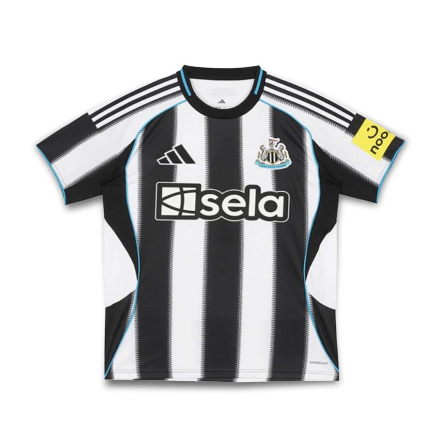 Newcastle United FC 2025-26 Season Home Jersey