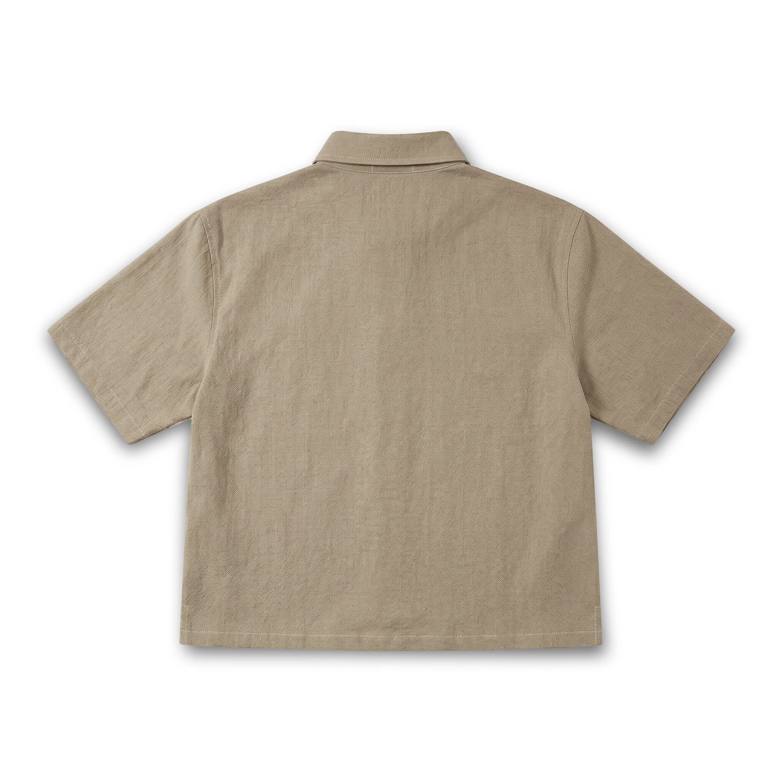 Flexi Boxy Fit Linen Crop Shirt - Streetwear Essential