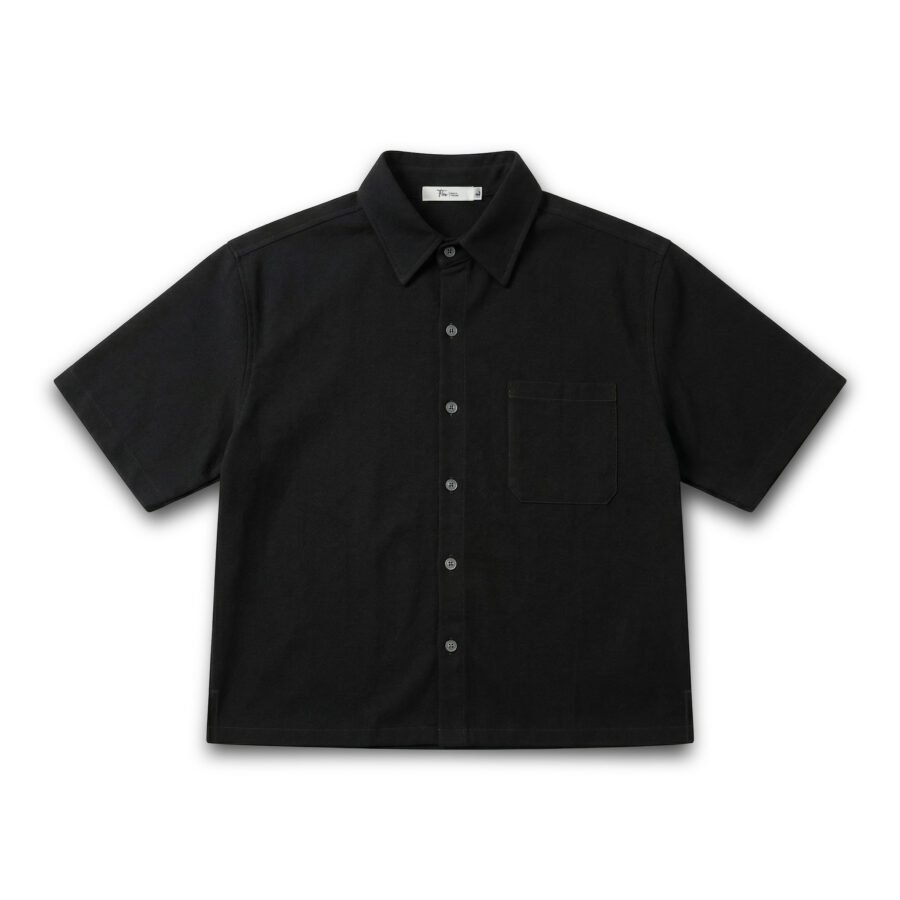 Flexi Boxy Fit Linen Crop Shirt - Streetwear Essential