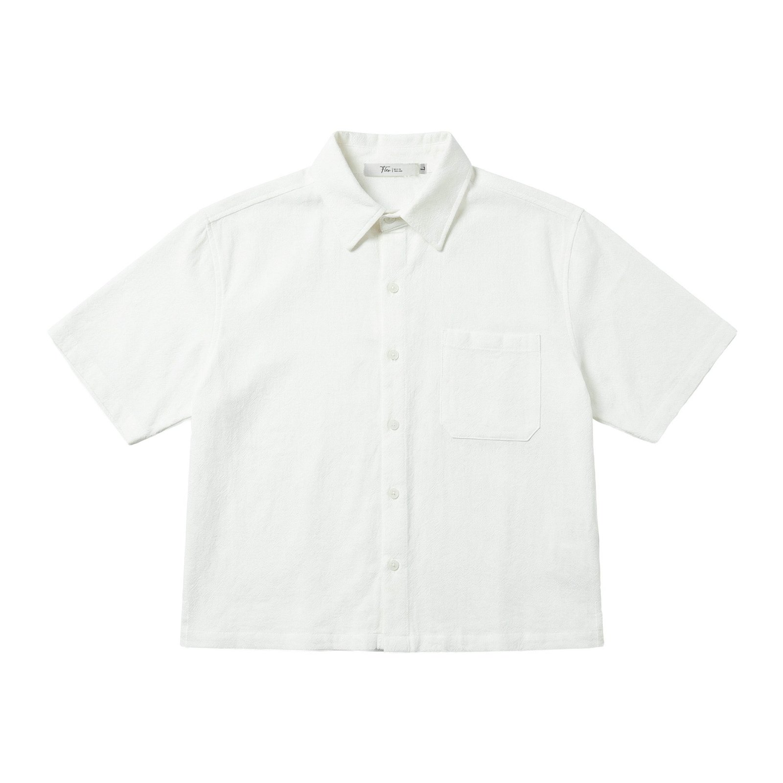 Flexi Boxy Fit Linen Crop Shirt - Streetwear Essential