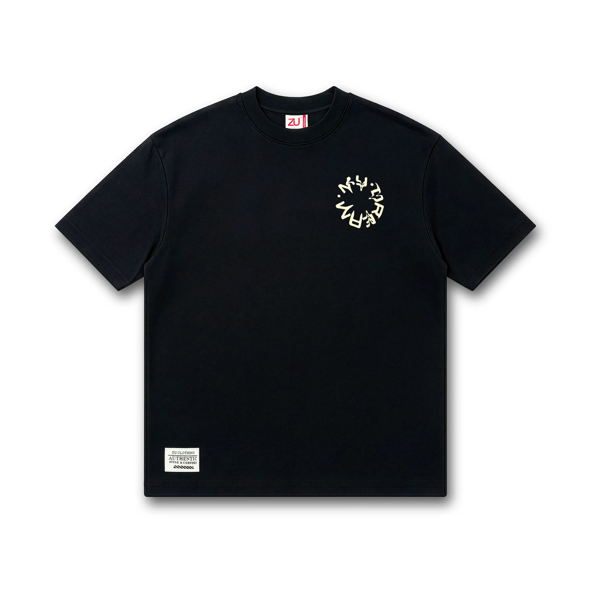 ZERO SIGNAL Warzone Distortion Oversized Graphic Streetwear Tee