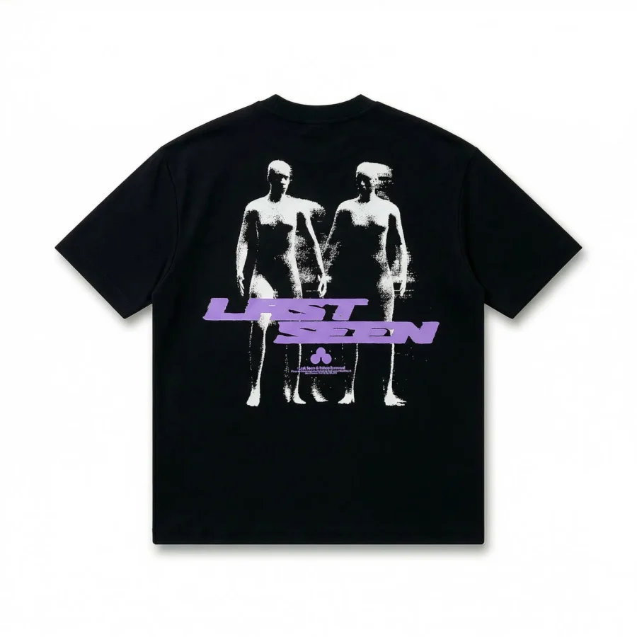 LAST SEEN Phantom Figures Oversized Graphic Streetwear Tee