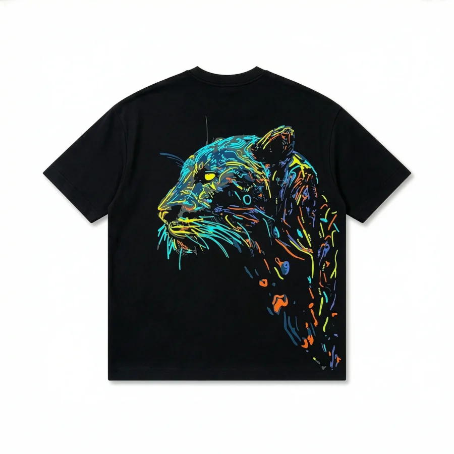 GHOST PROWLER Oversized Graphic Streetwear Tee