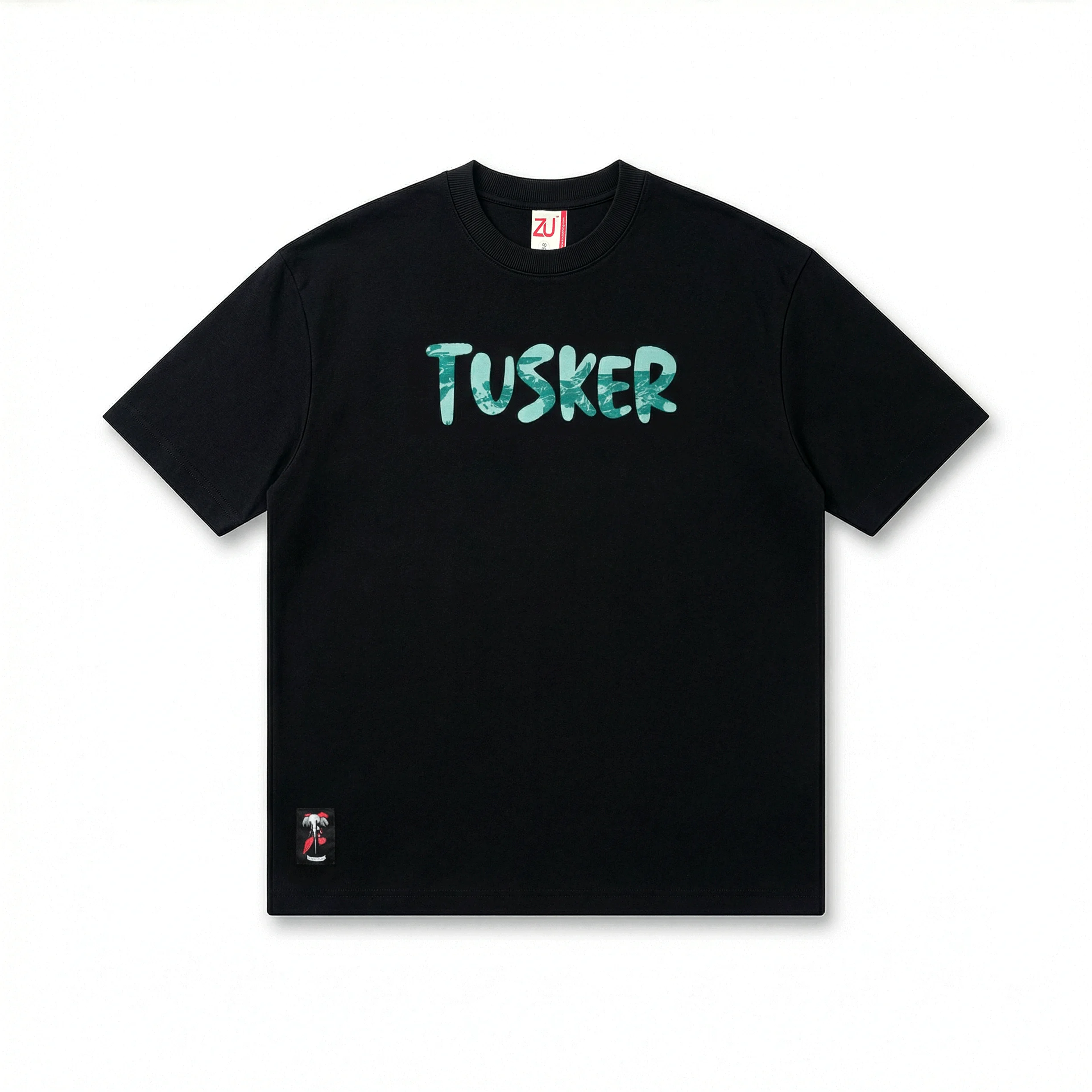 THE TUSKERS KING Oversized Graphic Streetwear Tee