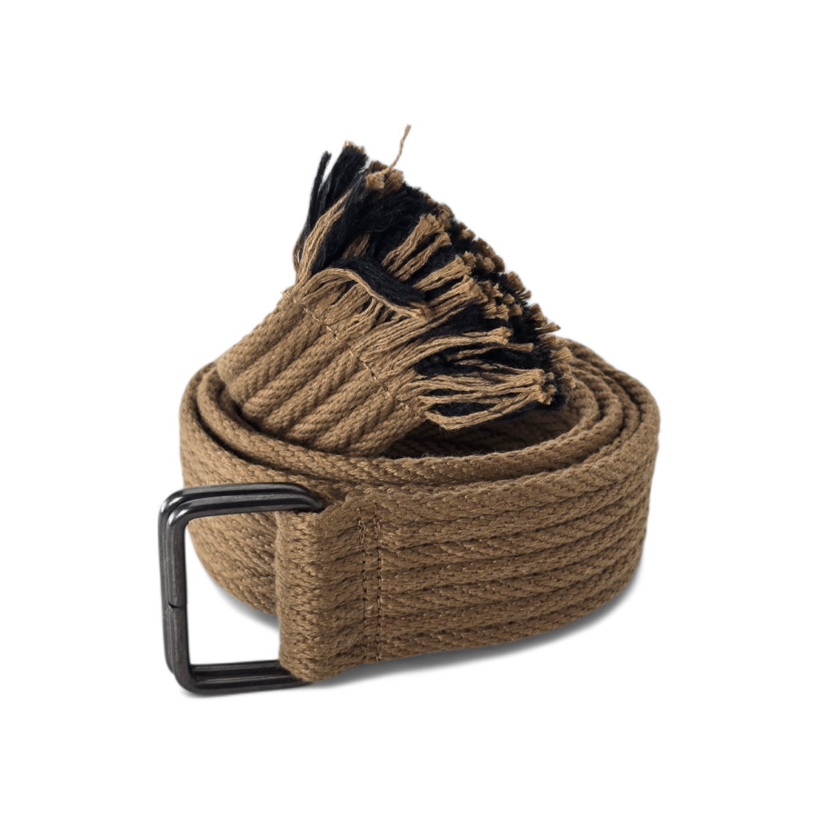 Utility Braided Double Box Ring Belt (Fray Edge)