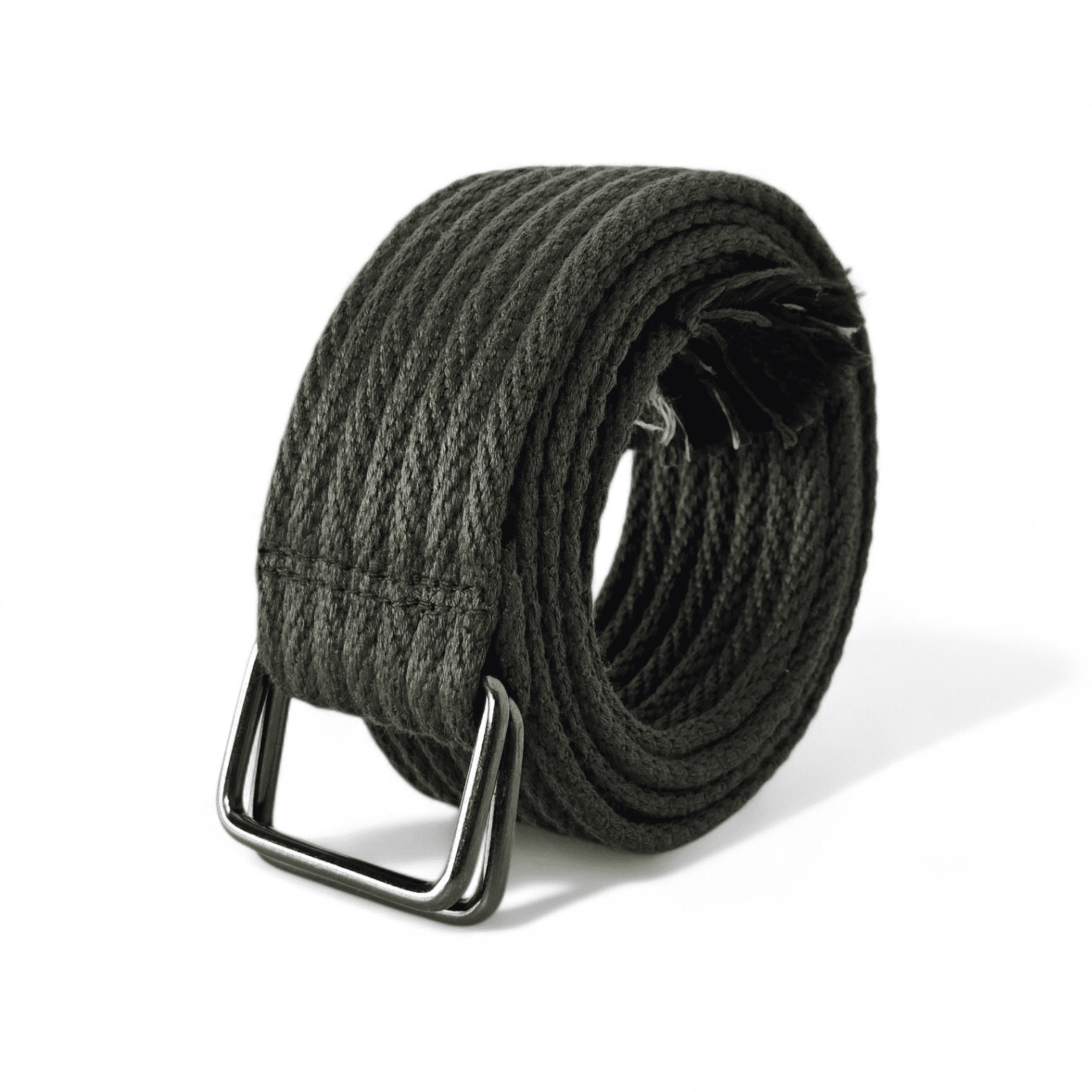 Utility Braided Double Box Ring Belt (Fray Edge)