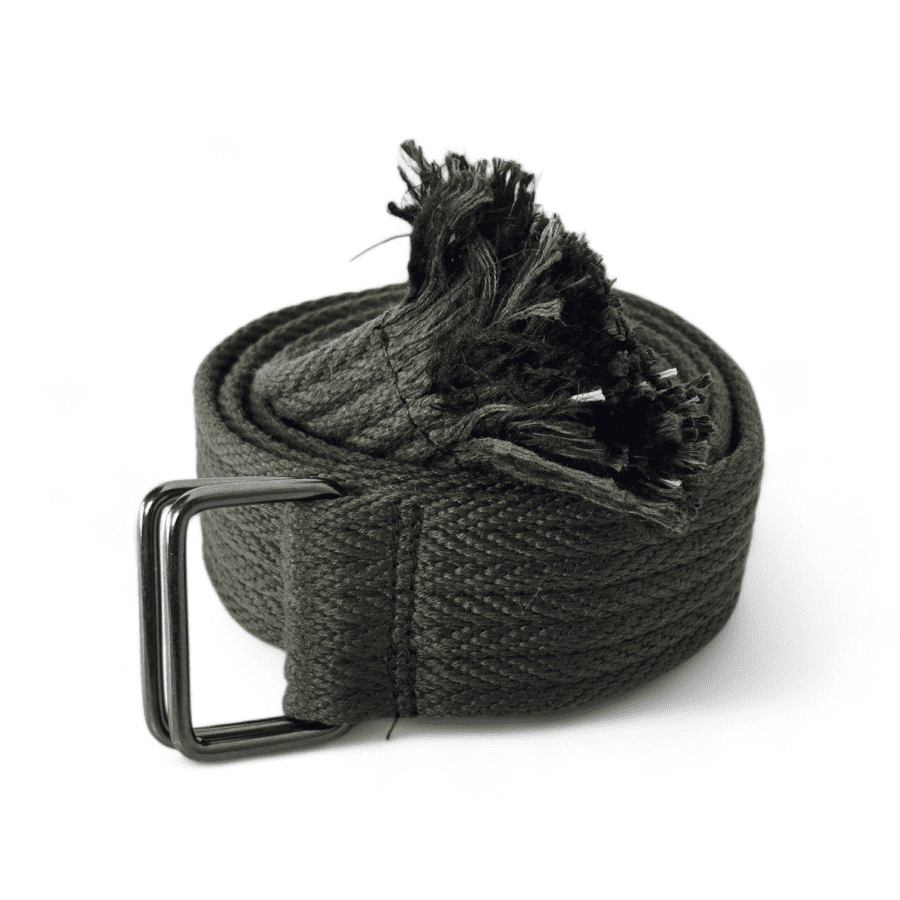 Utility Braided Double Box Ring Belt (Fray Edge)