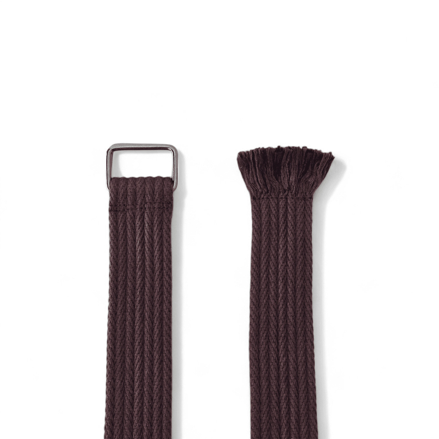 Utility Braided Double Box Ring Belt (Fray Edge)