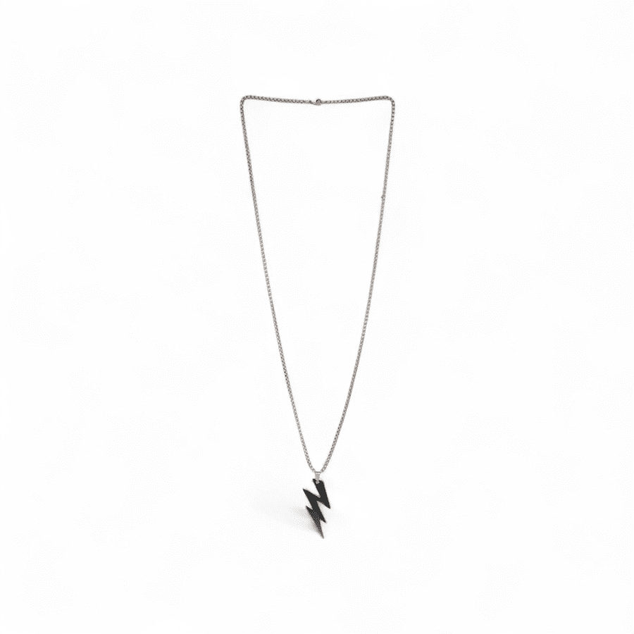 Volt Lightning Strike Pendant Street Fit Chain