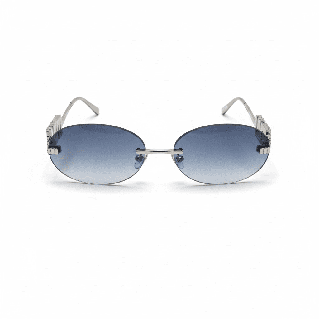 ICEWIRE OVALS Classics Designer Sunglasses - Diamond Edition