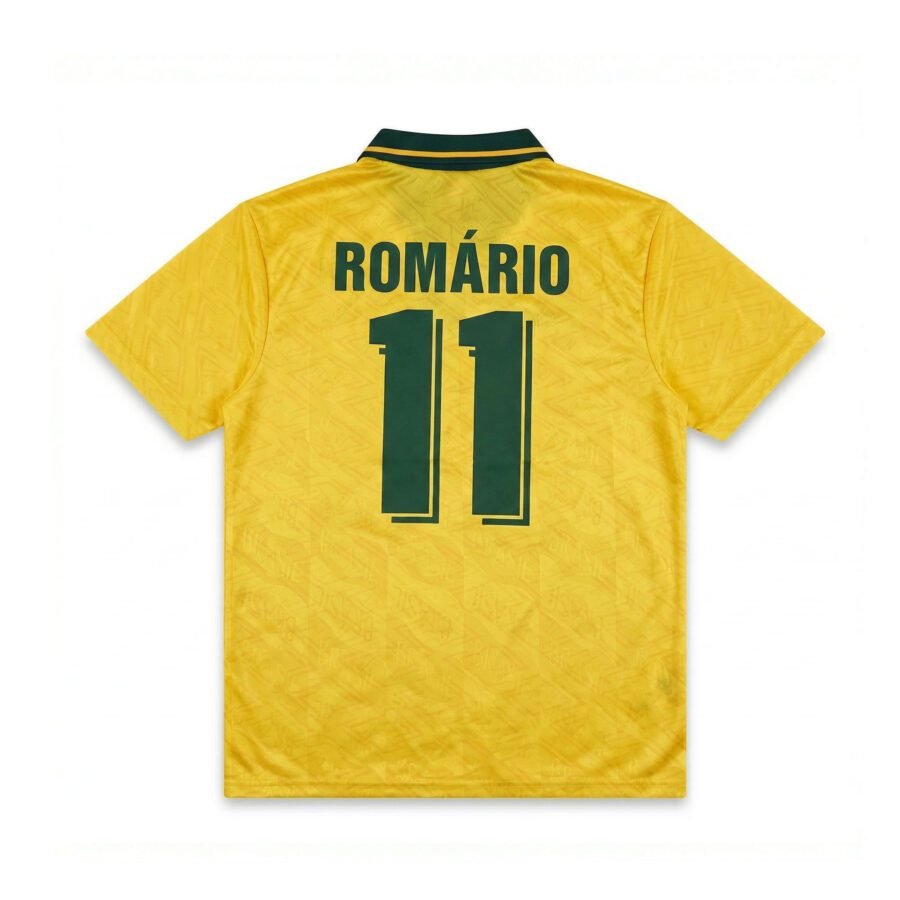 Brazil 1991-93 Retro Home Jersey - Romario No.11
