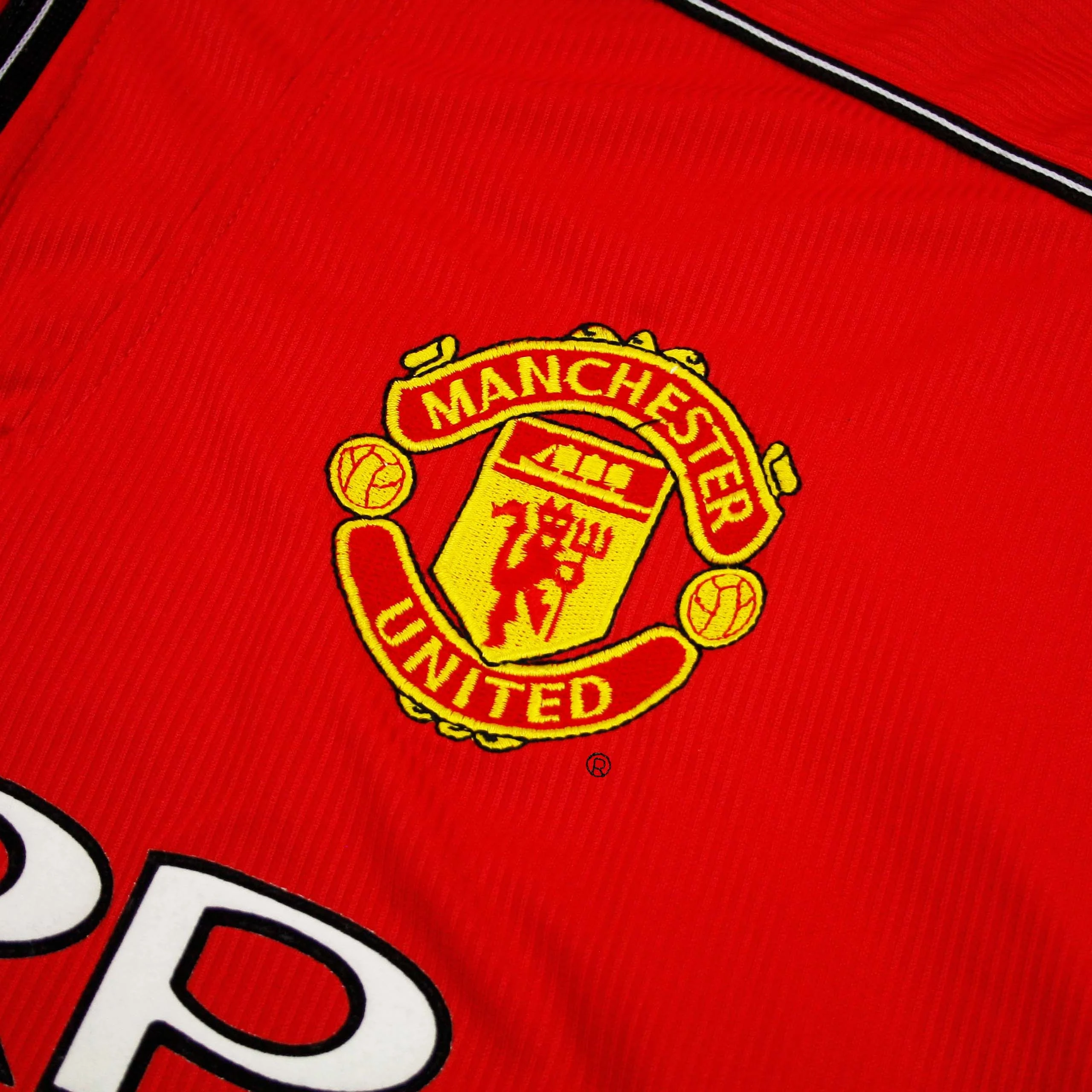 Manchester United 1998-99 Retro Home Jersey - Beckham No.7