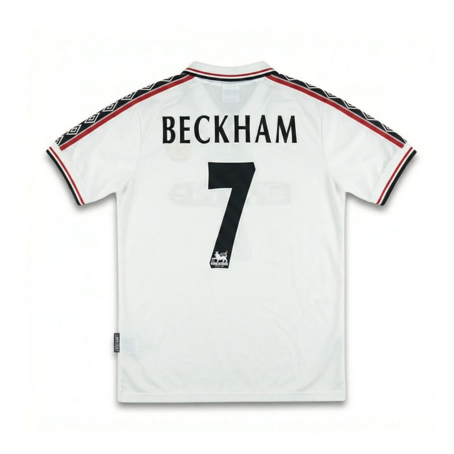 Manchester United 1998-99 Retro Away Jersey - Beckham No.7