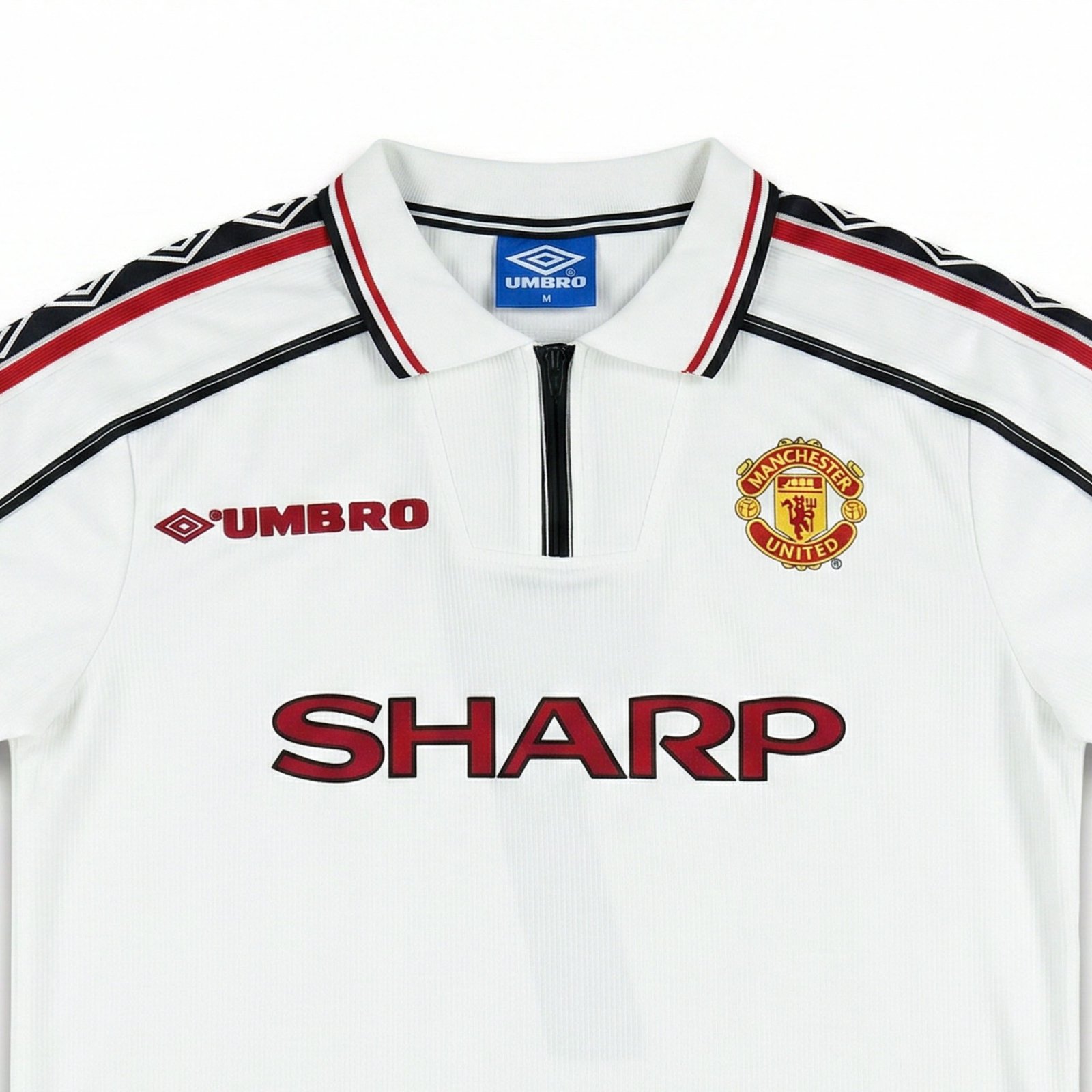 Manchester United 1998-99 Retro Away Jersey - Beckham No.7