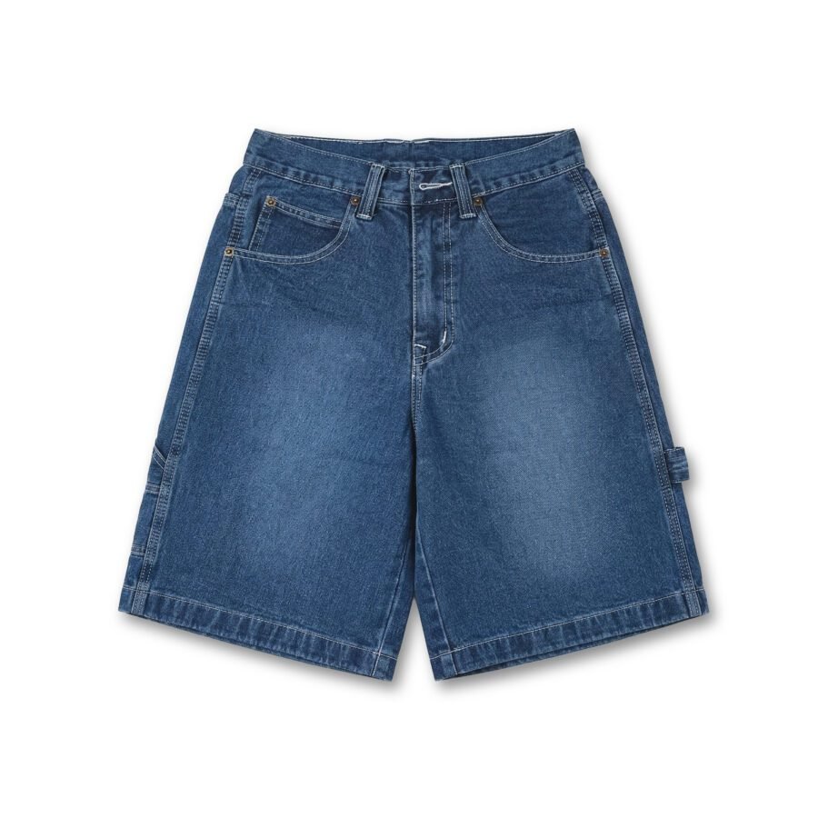 OffGrid Carpenter Baggy Denim Shorts – Utility Streetwear Fit