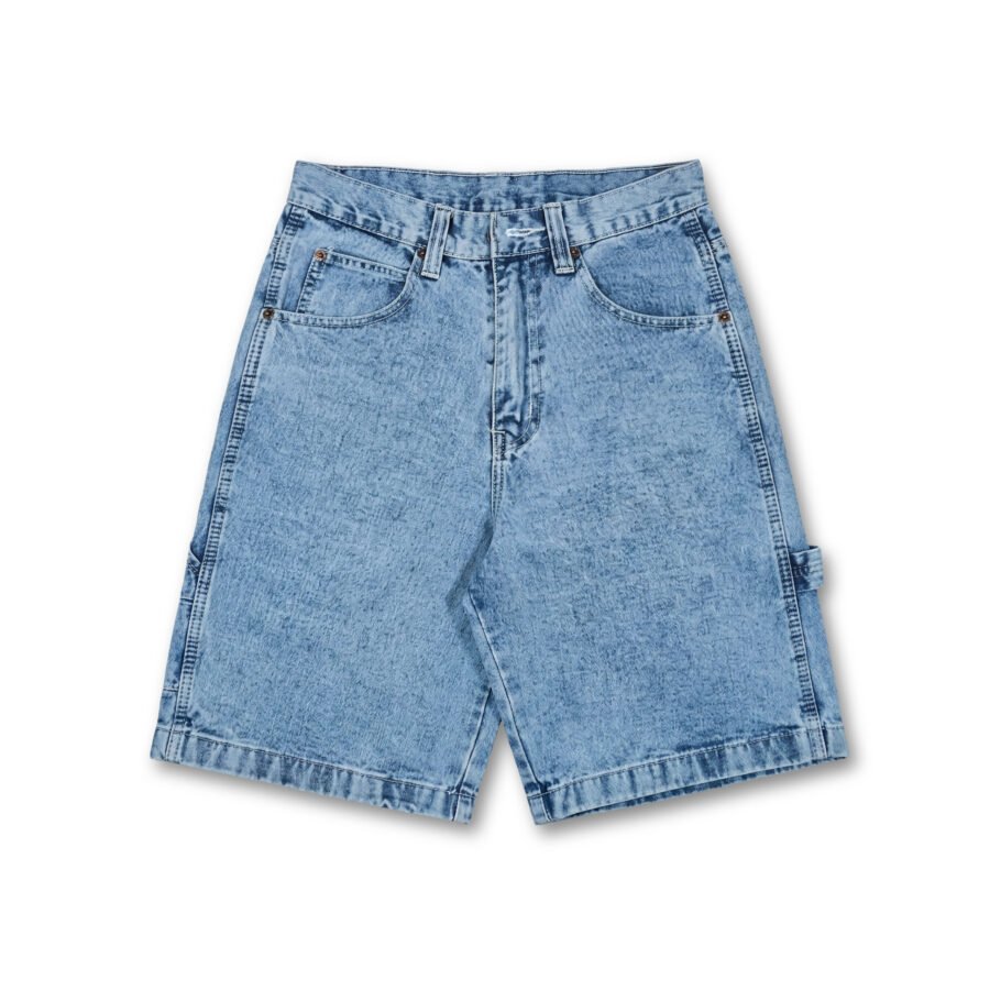 OffGrid Carpenter Baggy Denim Shorts – Utility Streetwear Fit