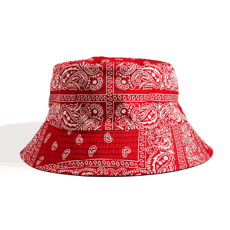 Bandana Paisley Bucket Hat – Statement Street Fit