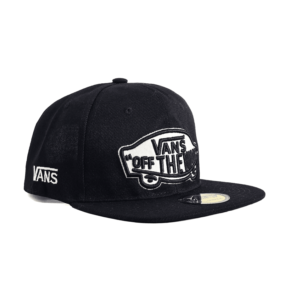 Classic Off The Wall Snapback Cap – Black Edition