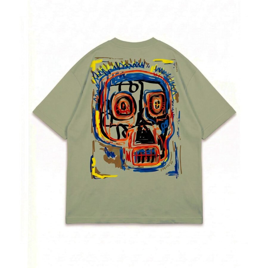 Jean-Michel Basquiat Oversized Graphic Tee