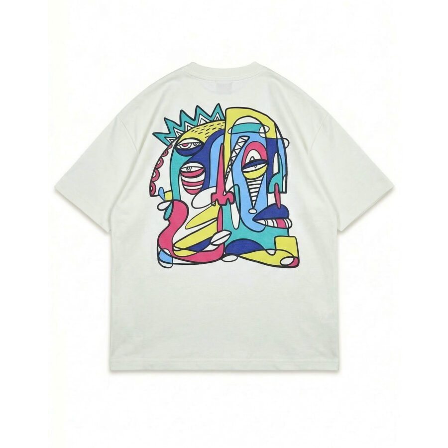 Jean-Michel Basquiat Collectives Oversized Graphic Tee