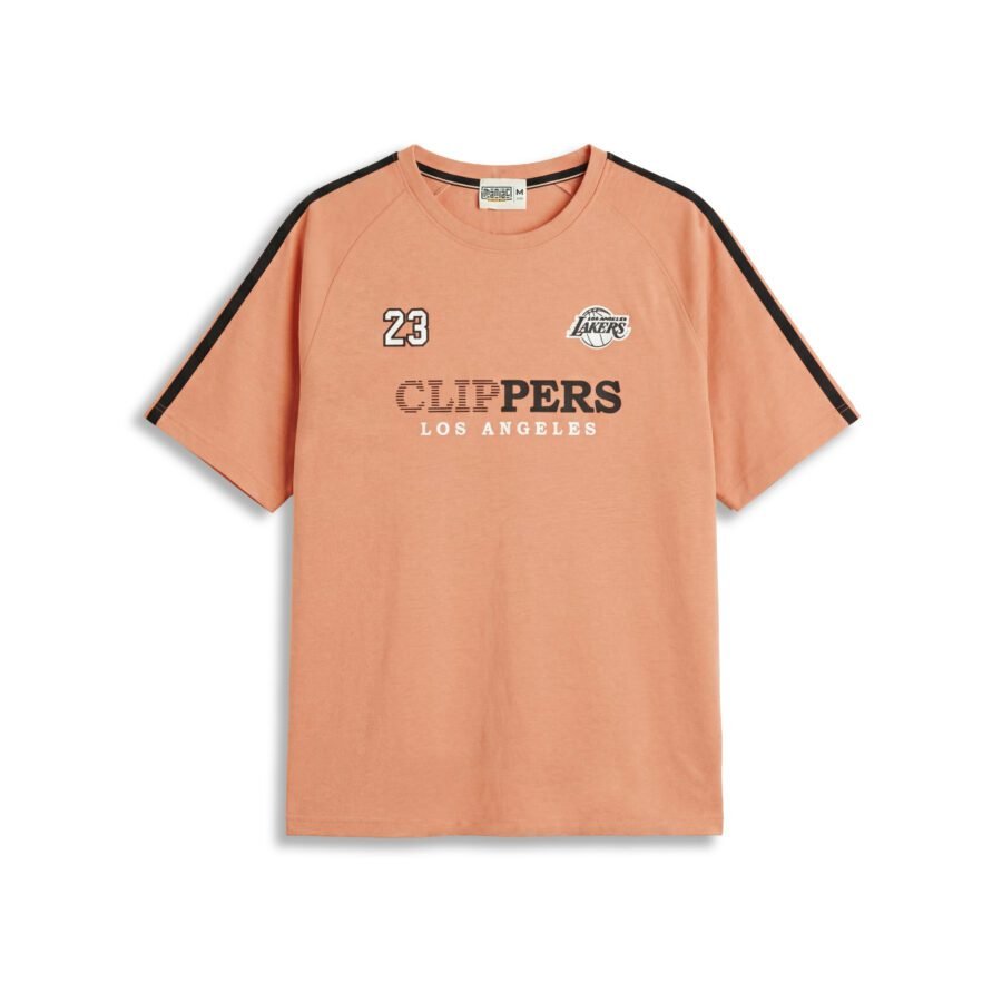 LA Fusion NBA Oversized Tee – Clippers x Lakers