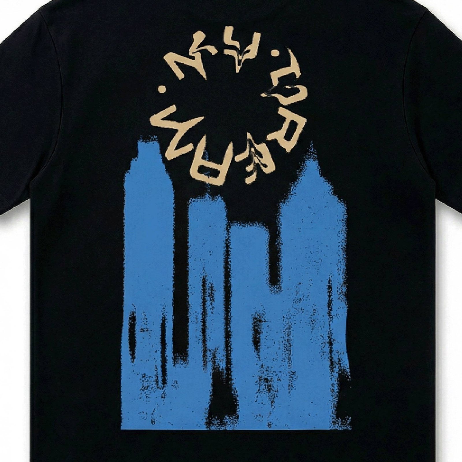 ZERO SIGNAL Warzone Distortion Oversized Graphic Streetwear Tee