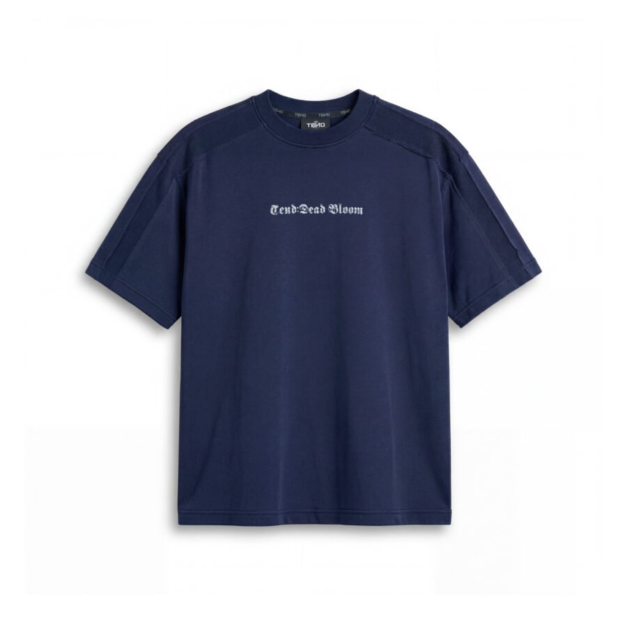 Dead Bloom Patch Patterned Oversized Tee