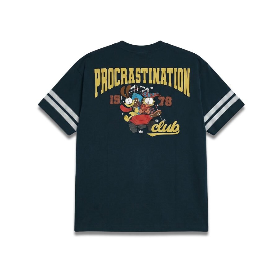 Garfield 1978 Club Varsity Stripe Graphic Tee