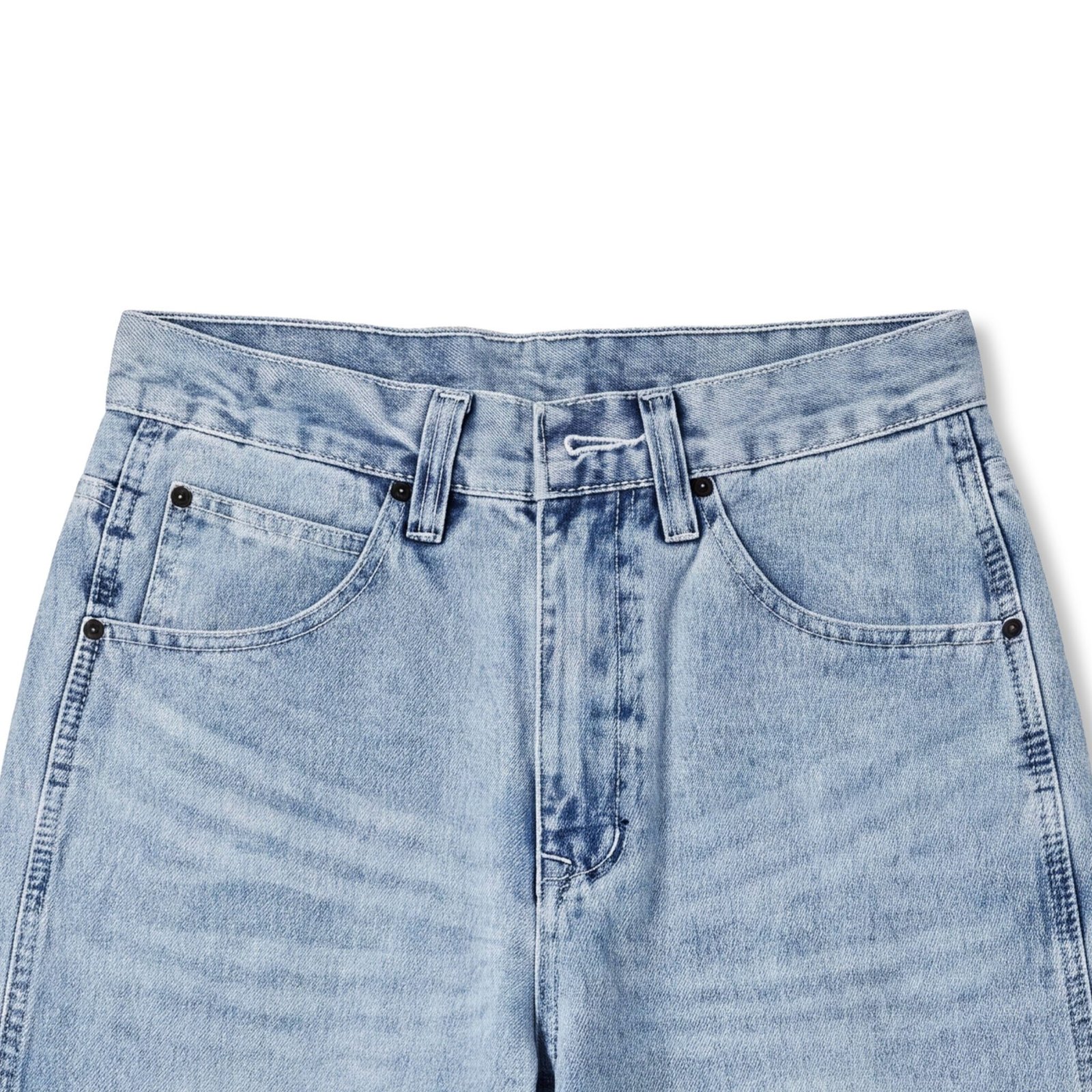 90's Vintage Heavy Washed Super Baggy Wide Leg Denim