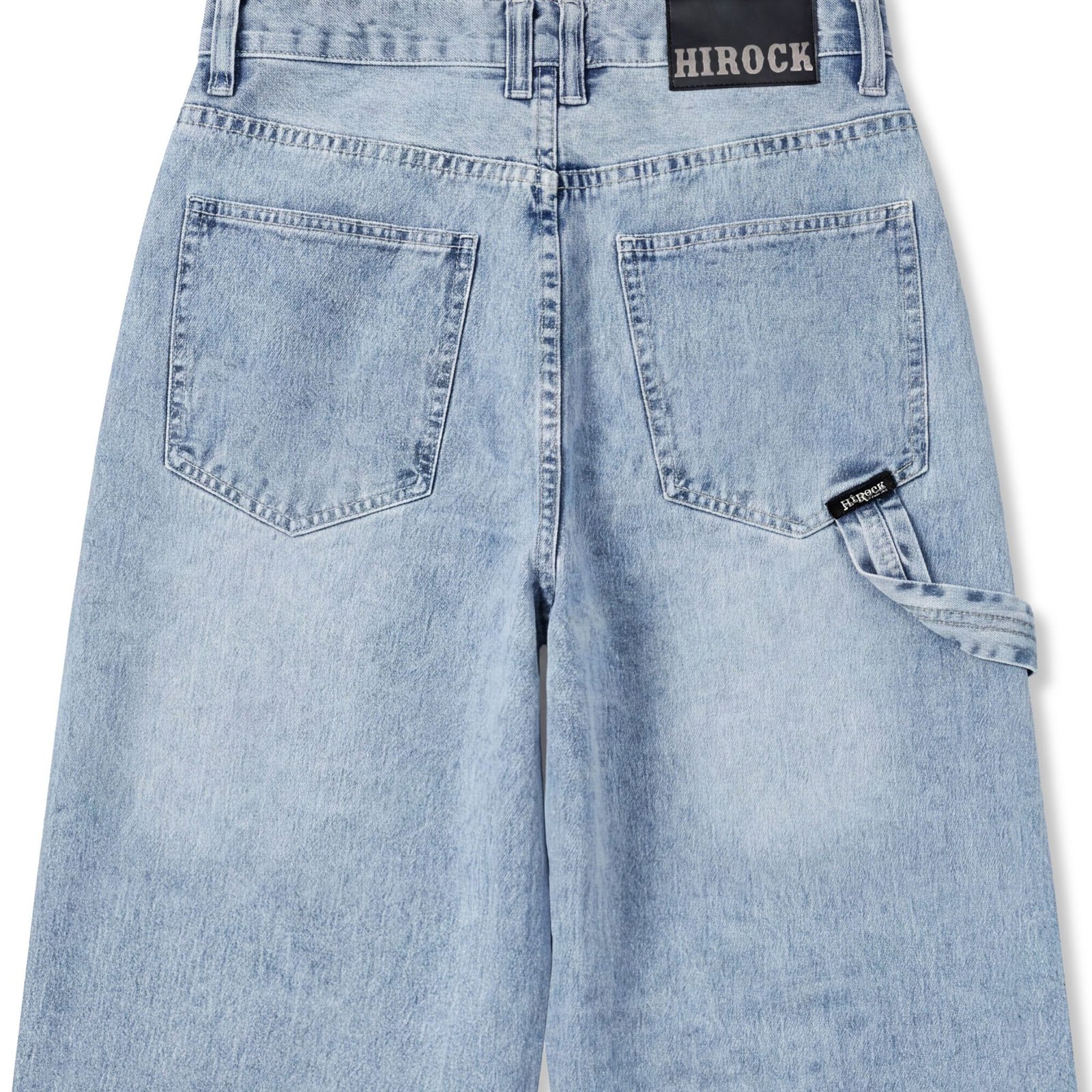 90's Vintage Heavy Washed Super Baggy Wide Leg Denim
