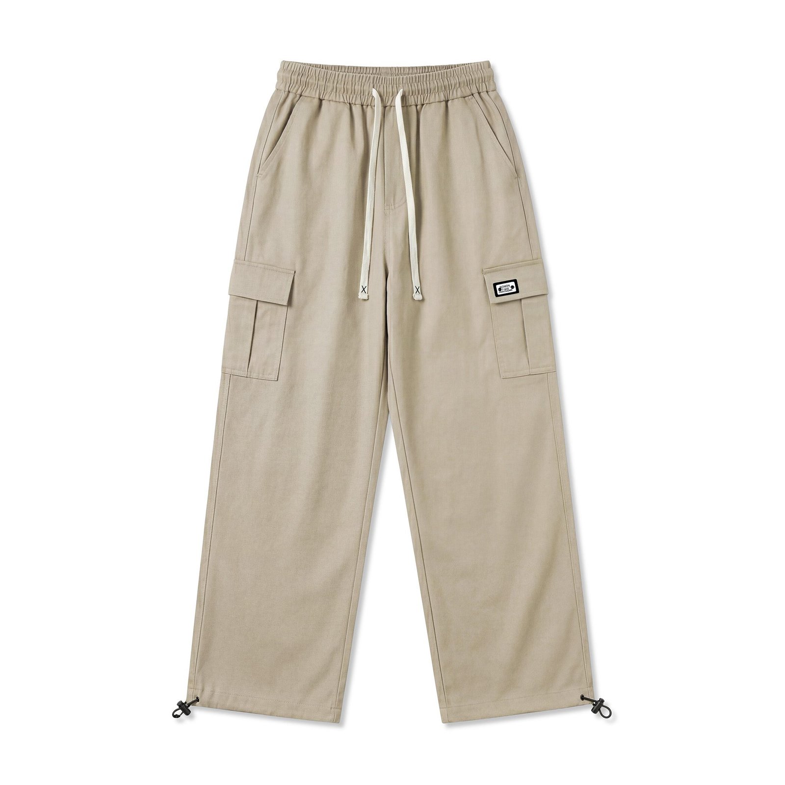 Utility Wide Leg Adjustable Hem Cargo Pants – Relaxed Street Fit