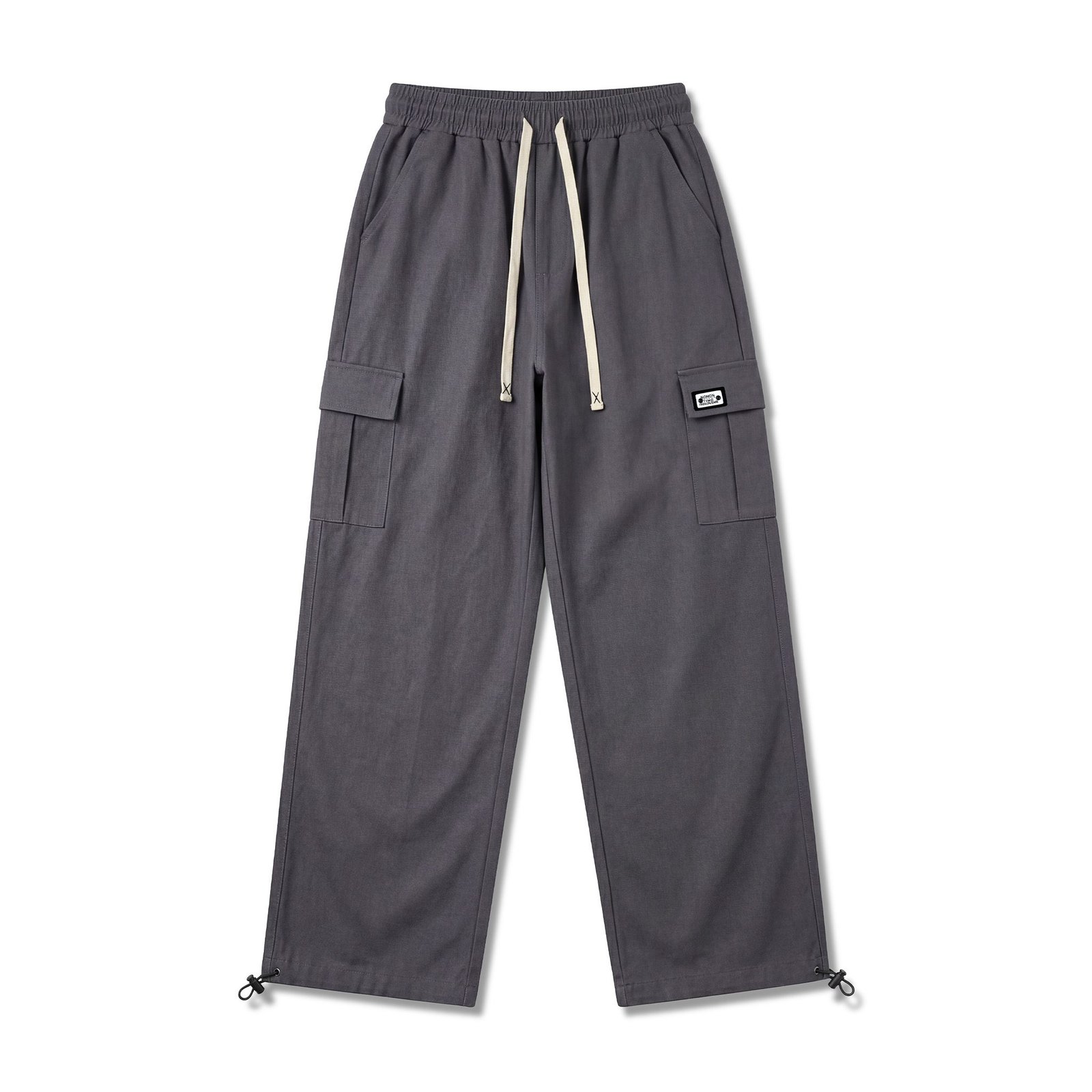 Utility Wide Leg Adjustable Hem Cargo Pants – Relaxed Street Fit