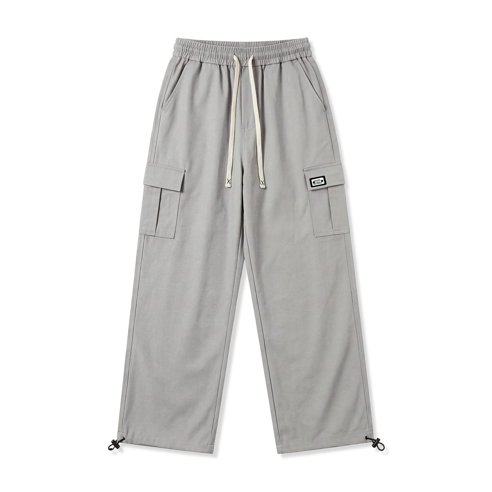 Utility Wide Leg Adjustable Hem Cargo Pants – Relaxed Street Fit