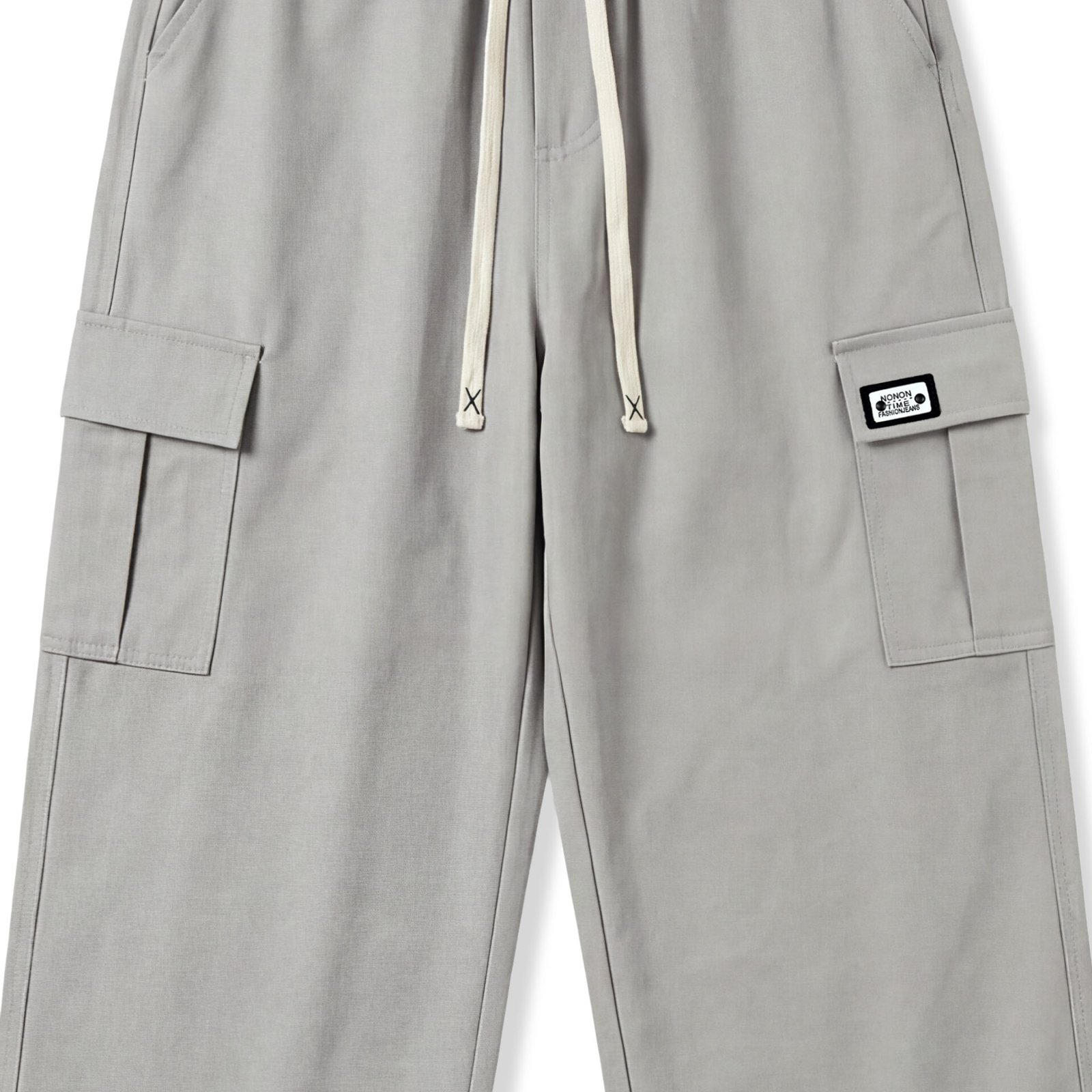 Utility Wide Leg Adjustable Hem Cargo Pants – Relaxed Street Fit