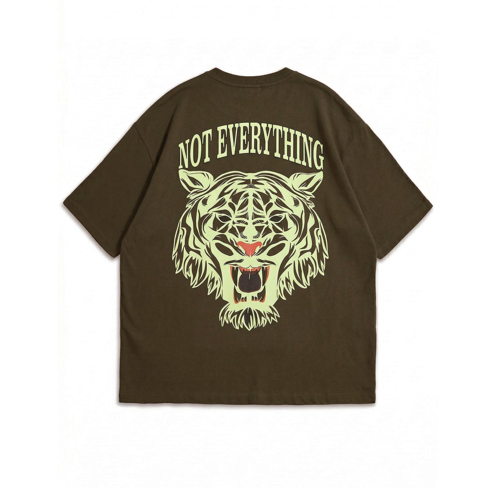 Not Everything Tiger Roar Oversized Tee