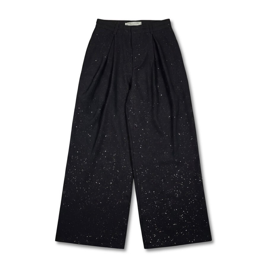Stardust Wide Leg Pleated Trousers