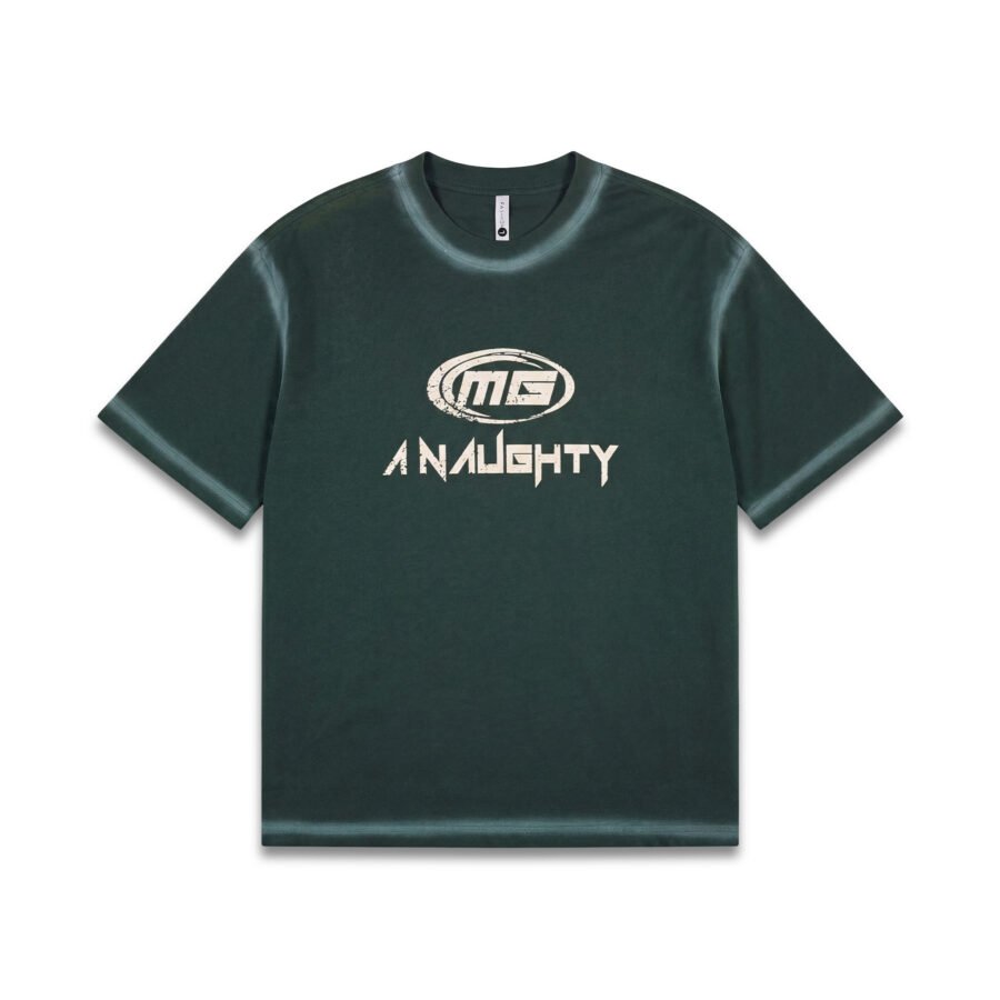 MG ANAUGHTY Spray Fade Oversized Tee