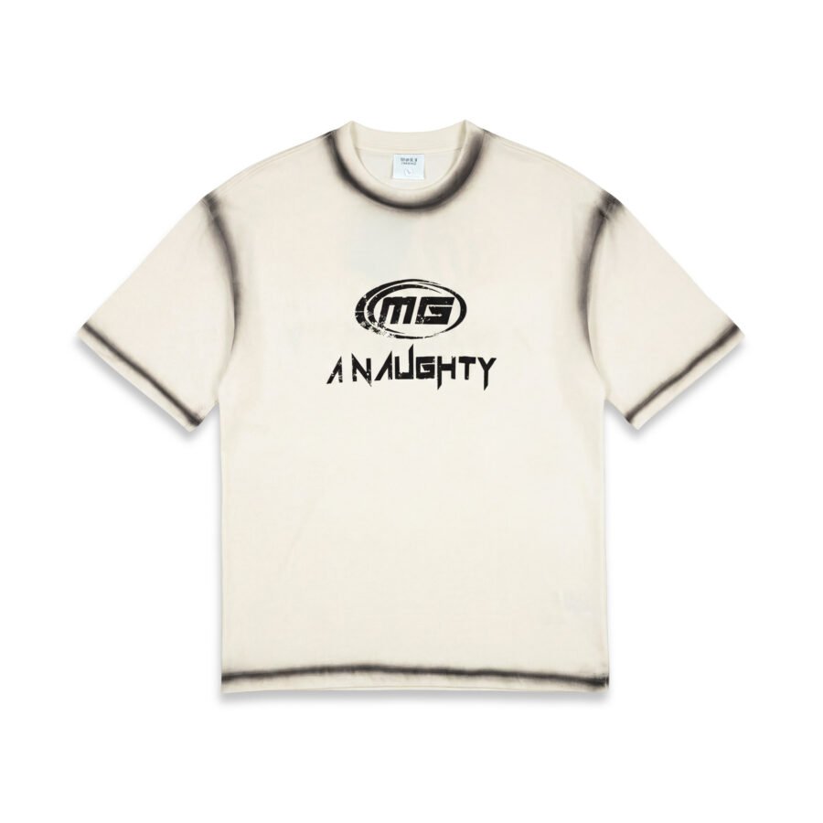 MG ANAUGHTY Spray Fade Oversized Tee