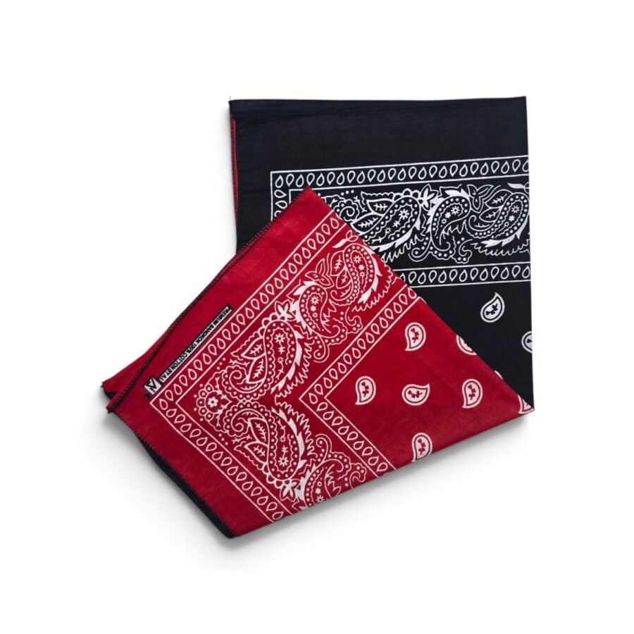 Split Paisley Bandana – Dual Tone Edition