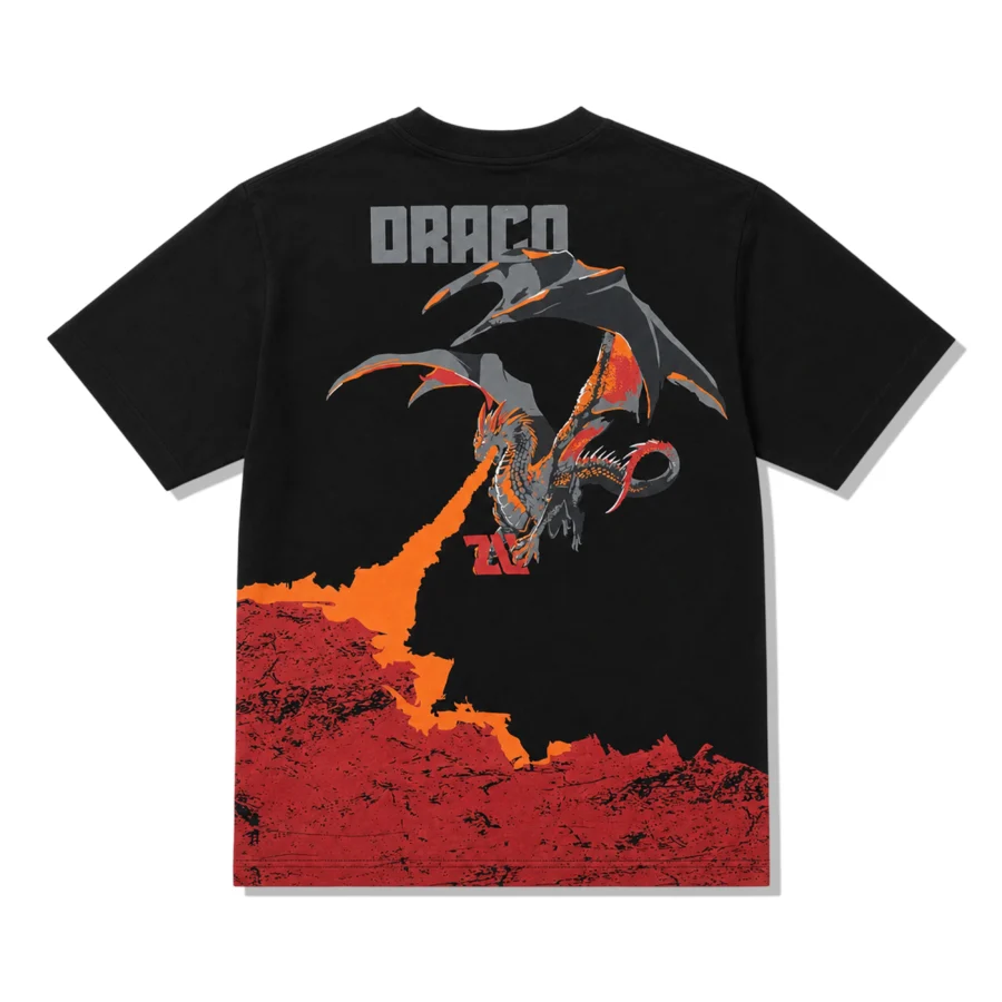 DRACO Rage & Rise Dragon Oversized Graphic Tee